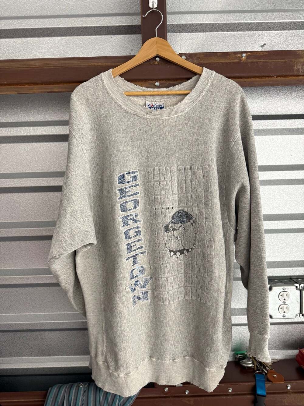 Hanes Georgetown Bulldog Sweatshirt